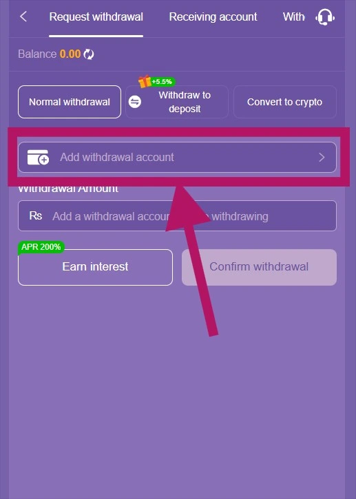 Withdraw